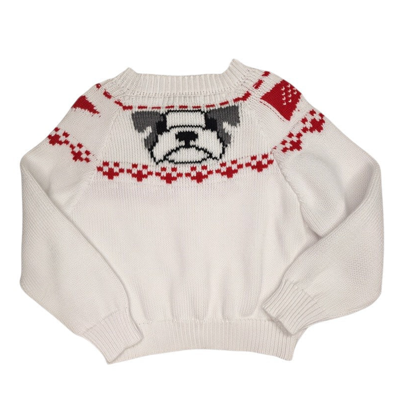 Helmet & Bulldog Fair Isle Sweater