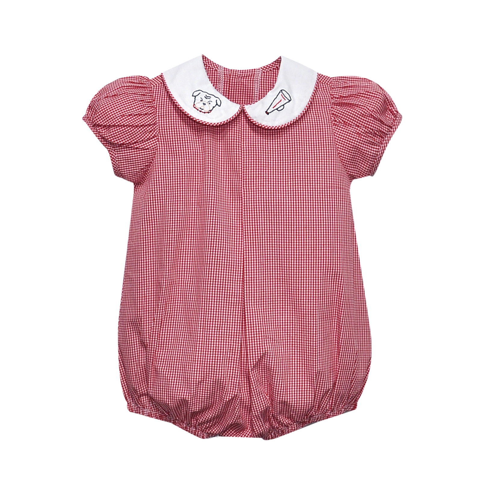 Bulldog Collar Red/Black Girl Bubble