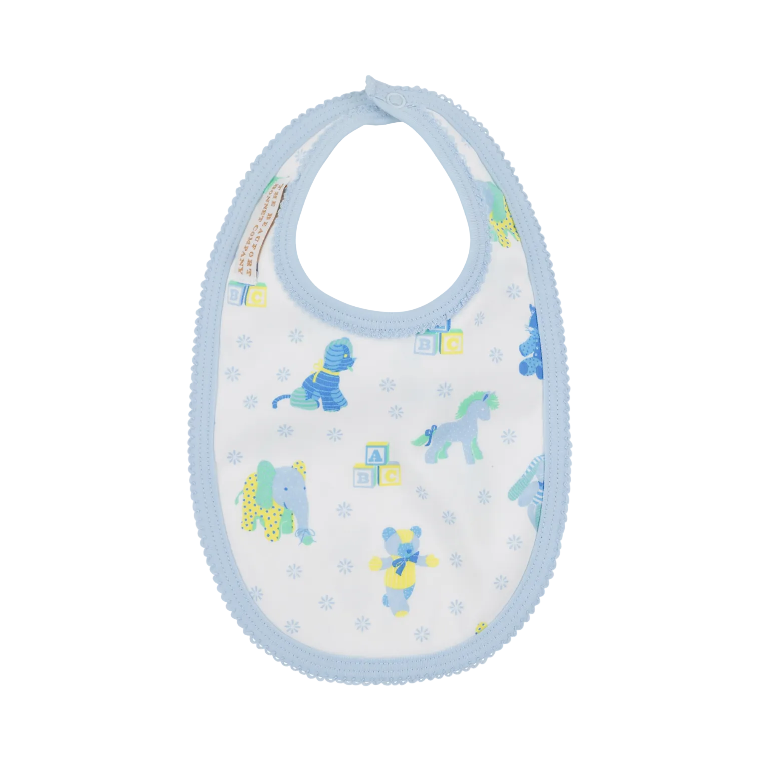 Burp Me Bib Cuddle Up Cutie (Buckhead Blue) Buckhead Blue