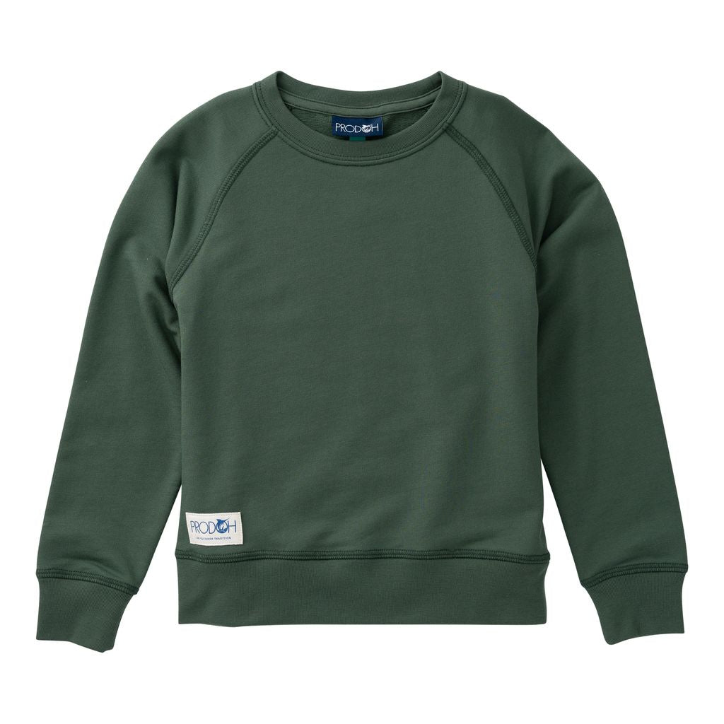 PRE-ORDER Kids Crew Control Sweatshirt - Camping Green