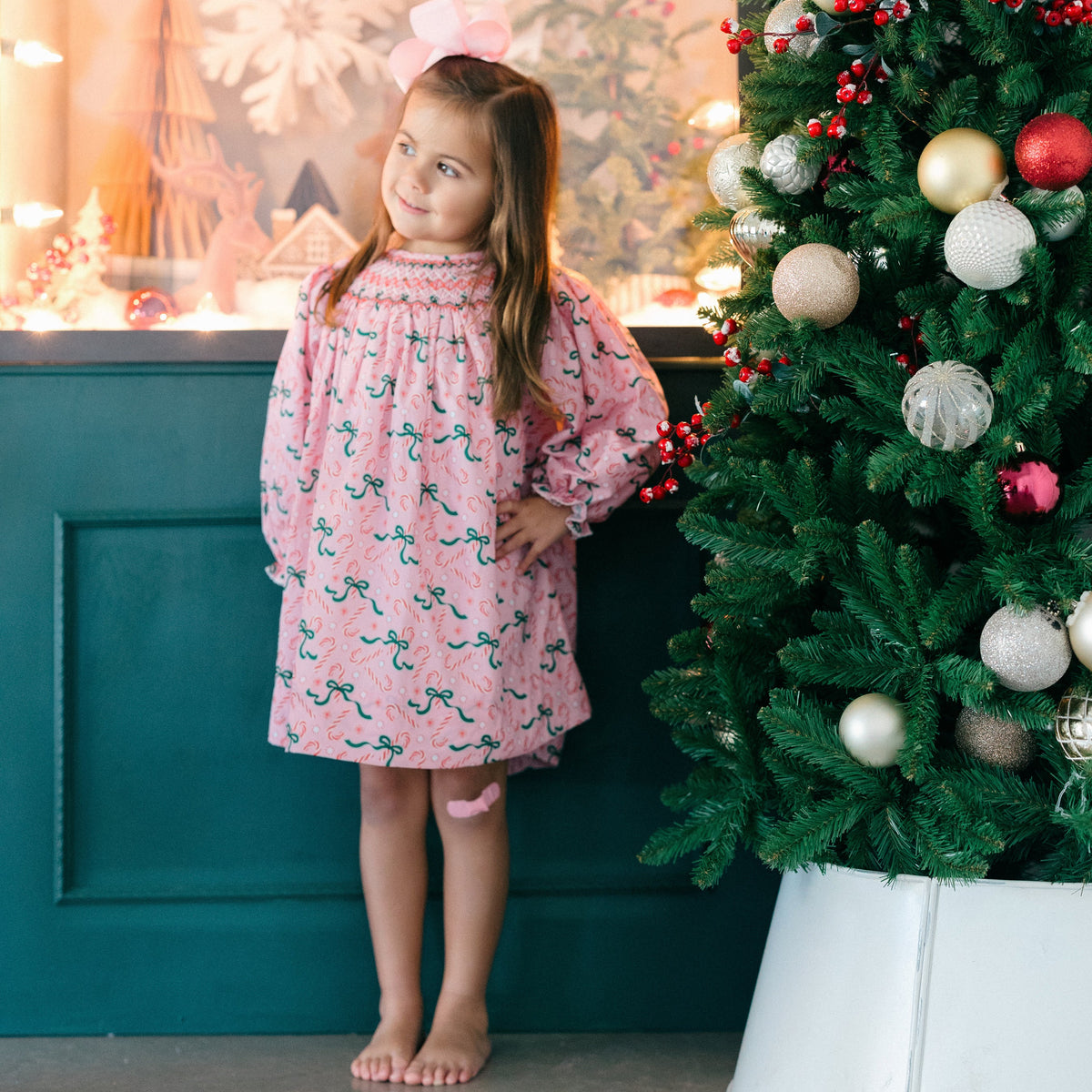 Candy Cane Ribbons Dress