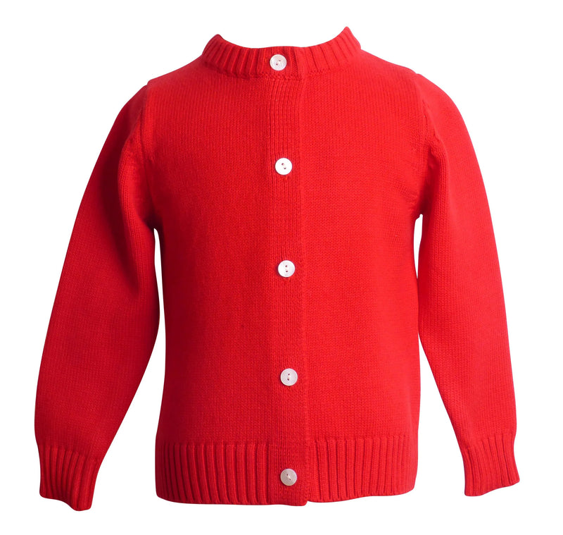 Carey Cardigan-Red