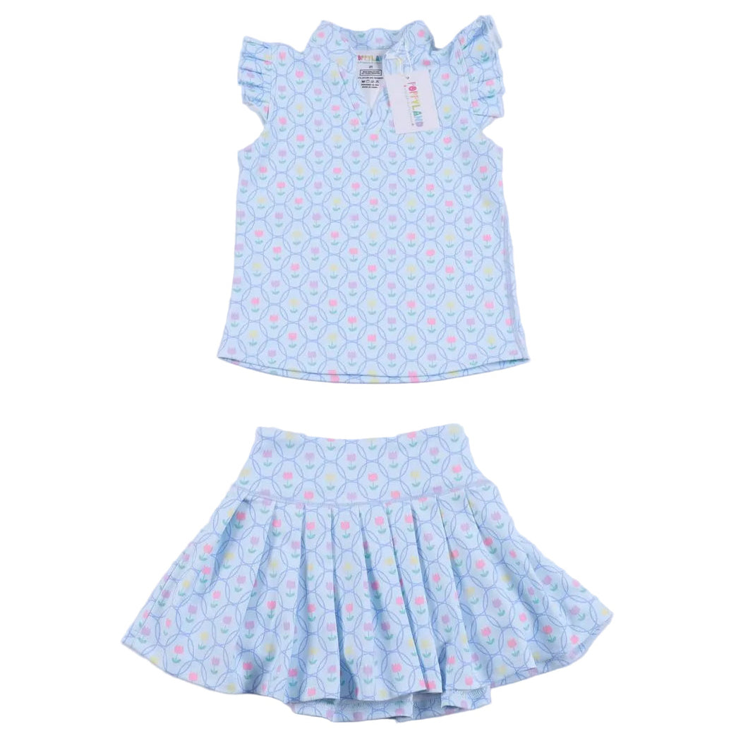 Twirly Tulips Carmel Set