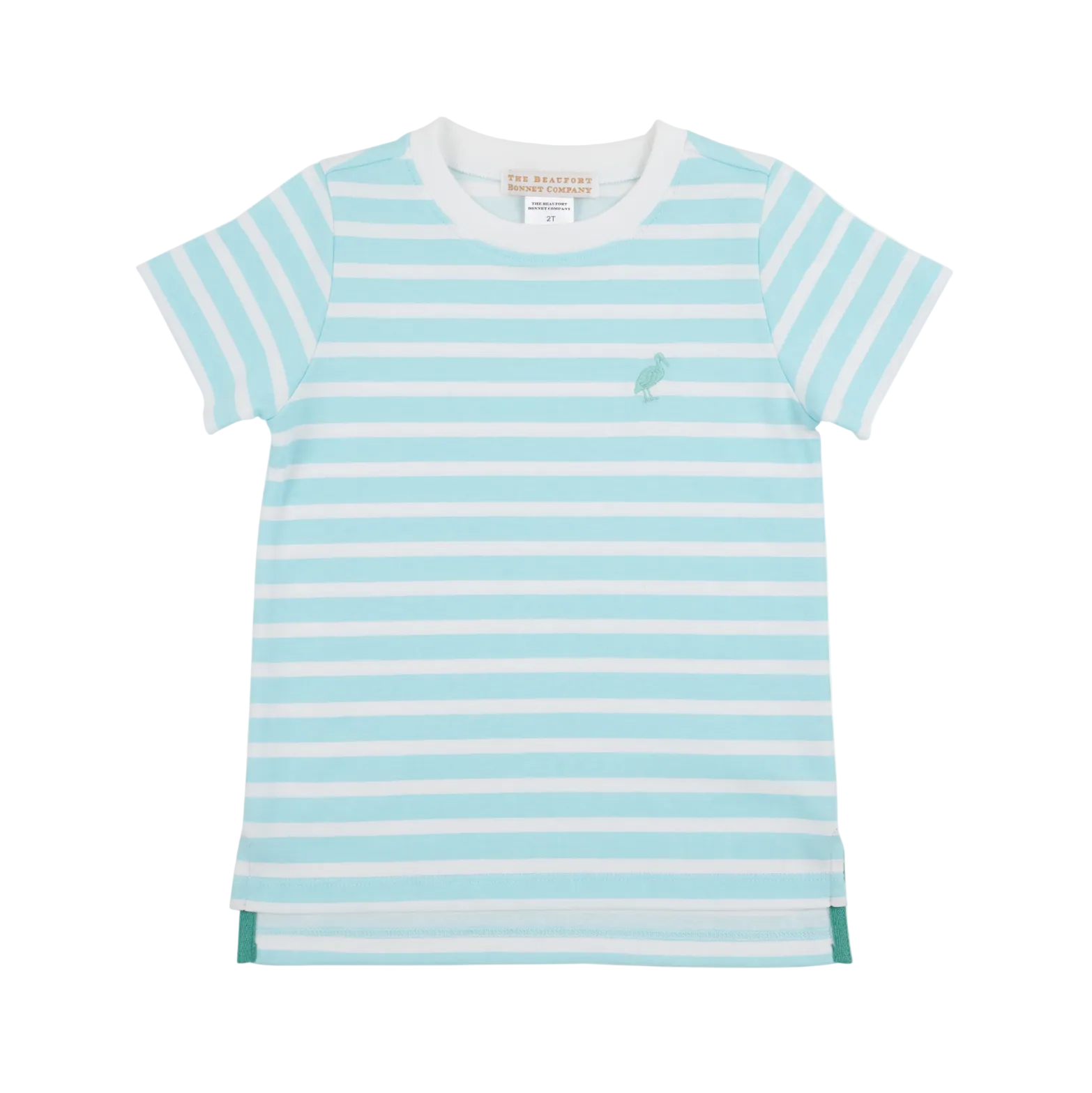 Carter Crewneck Edisto Egg Blue Stripe Worth Ave White Turks Teal