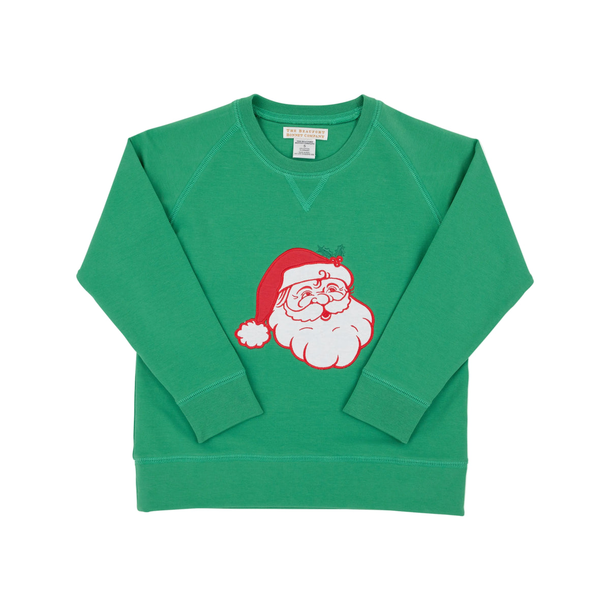 Cassidy Comfy Crewneck Kiawah Kelly Green/Santa