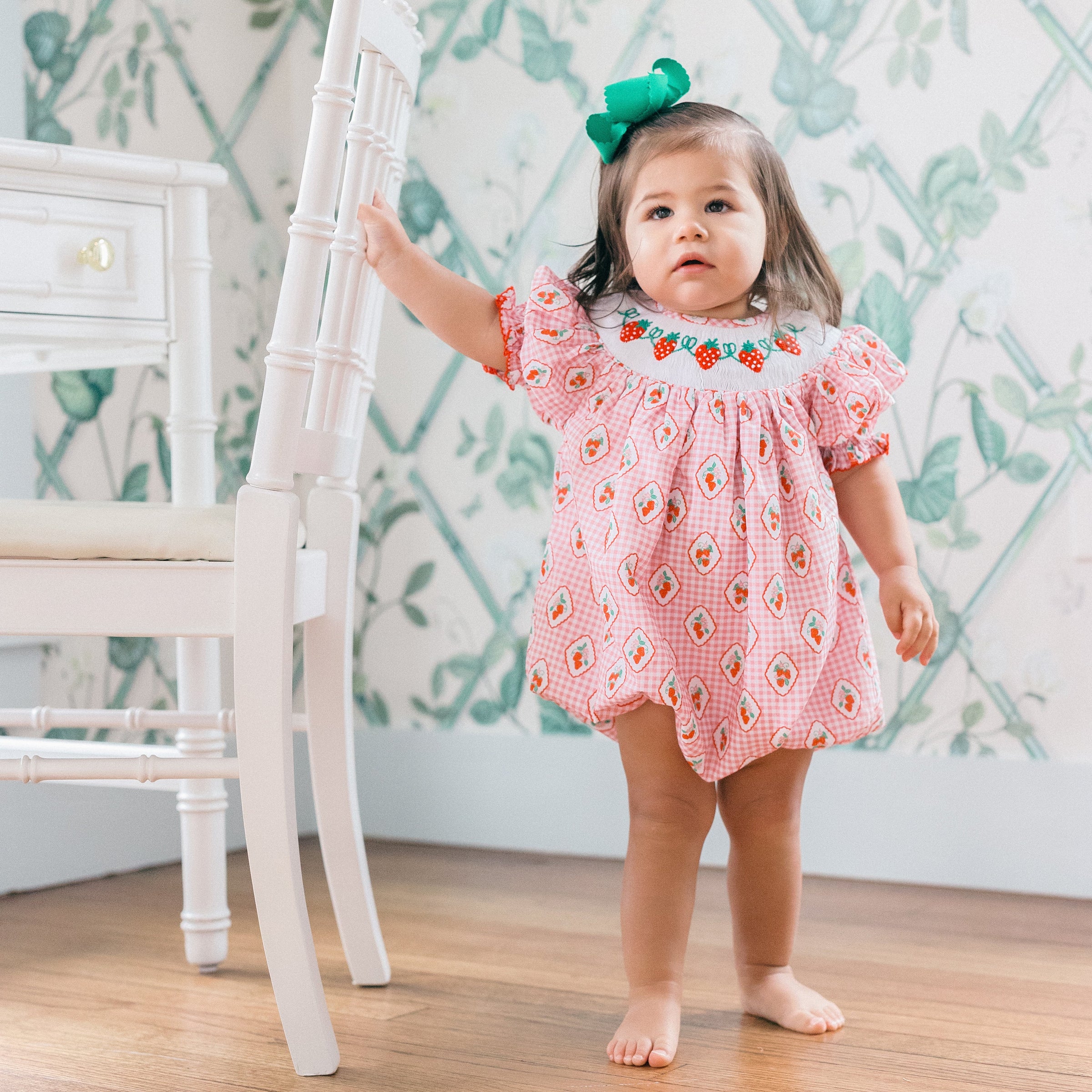 Checkered Strawberry Bubble