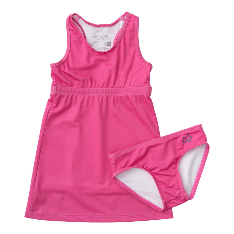 Cheeky Pink Court to Port Swimdress