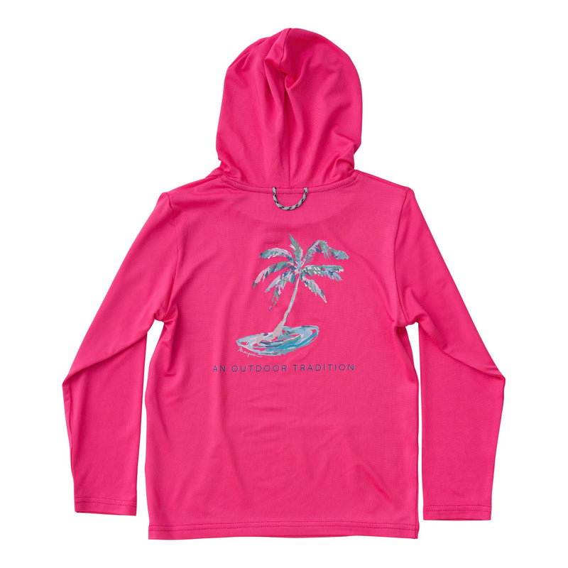 Cheeky Pink Pro Performance Hoodie Fishing Tee