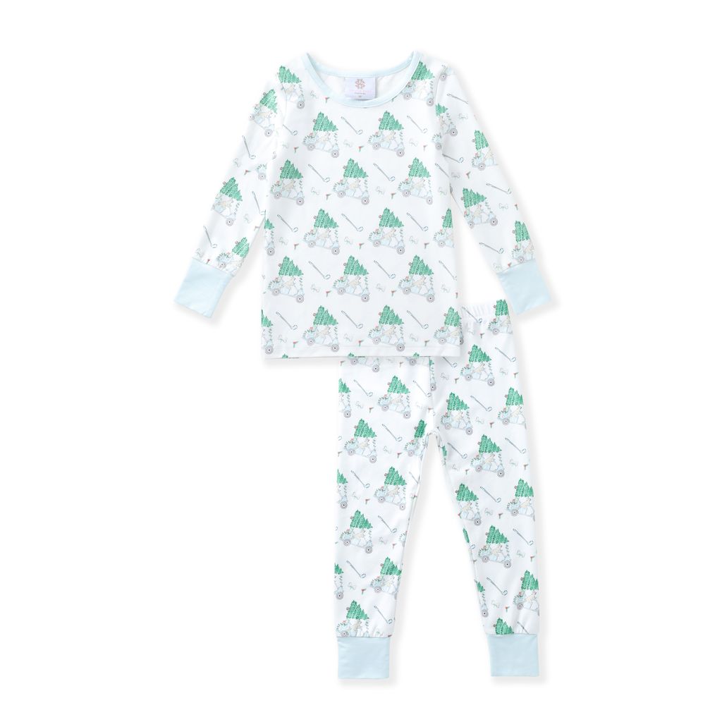 Christmas Golf Cart 2 Pc Pajamas