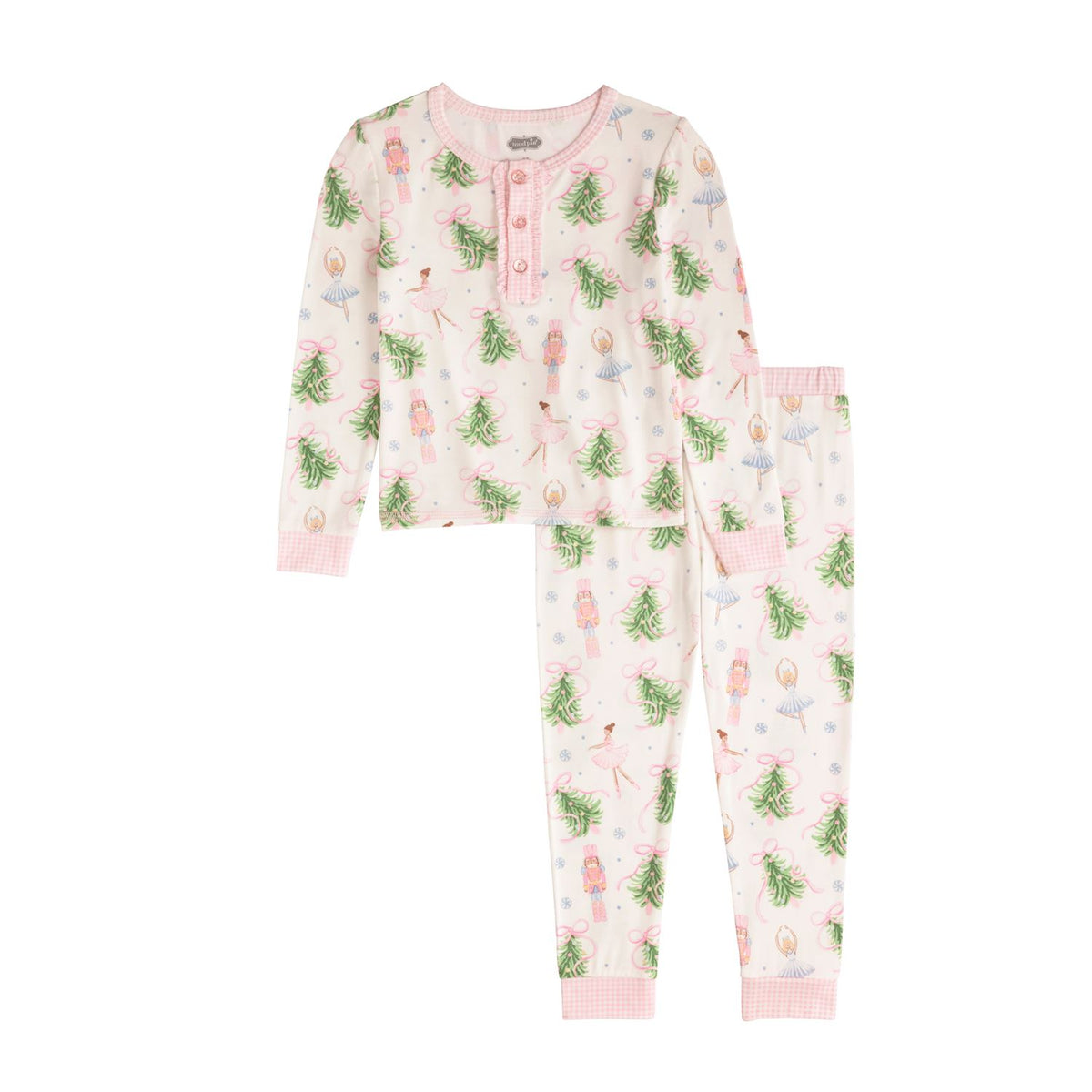 Christmas Tree Bow Pajamas