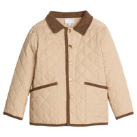 Classic Quilted Jacket Khaki