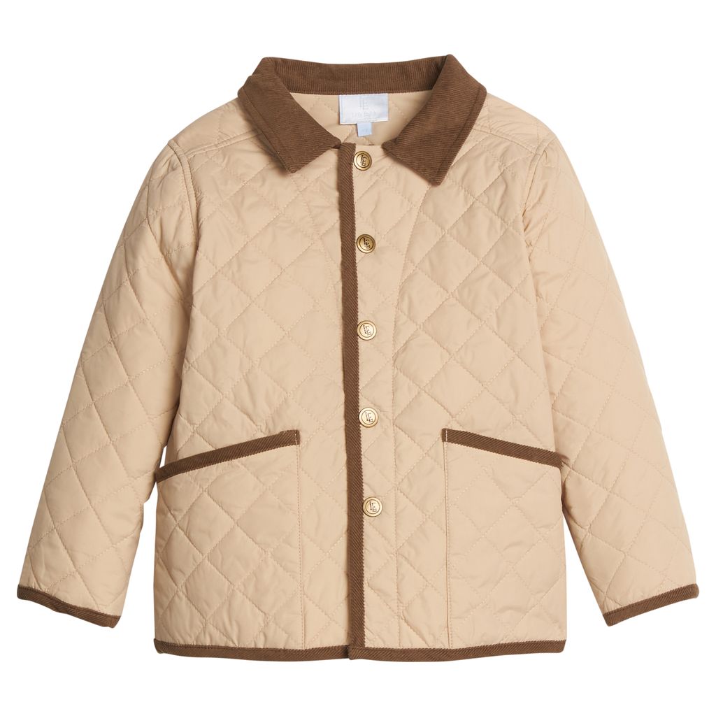 Classic Quilted Jacket Khaki