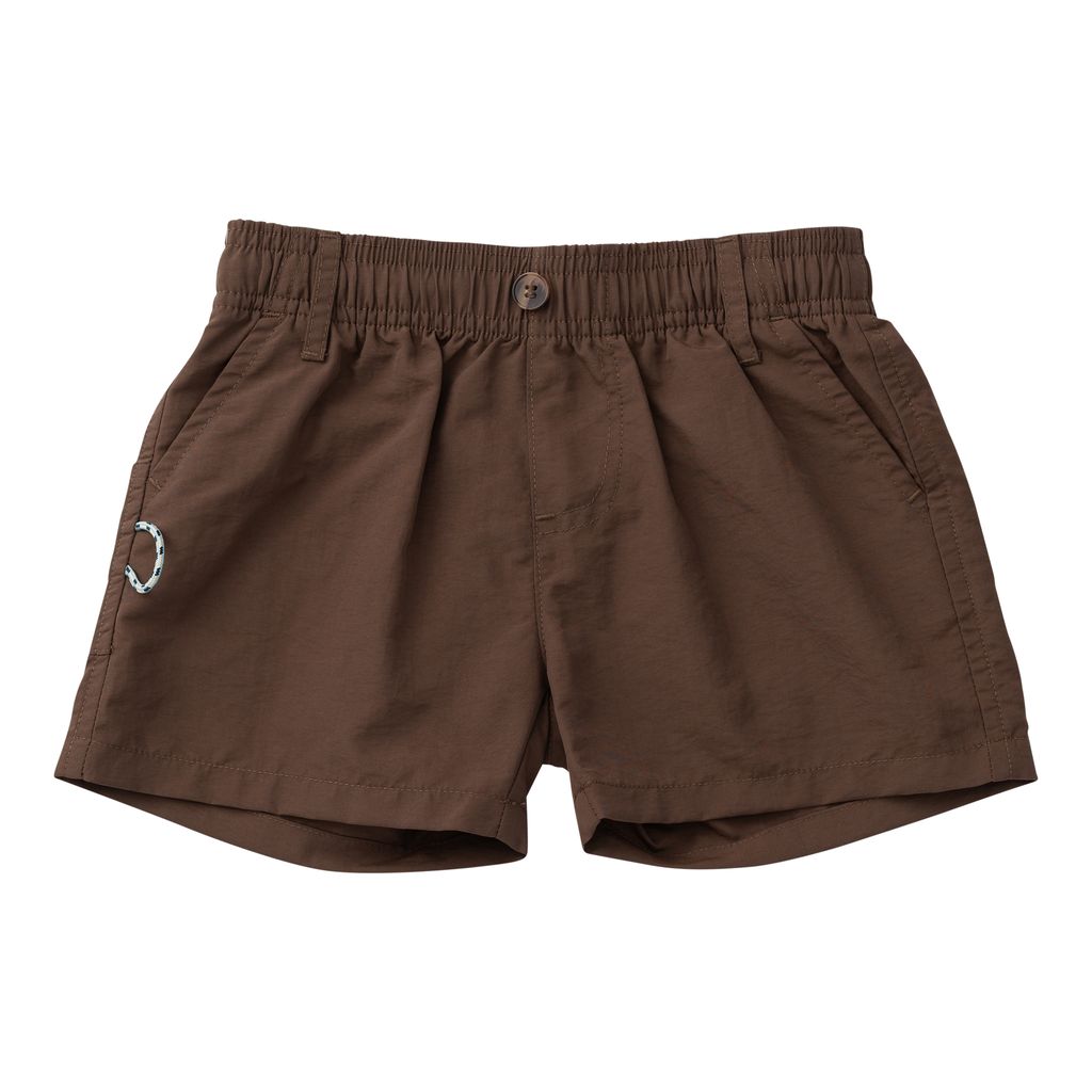 PRE-ORDER Boys' Outrigger Performance Short - Coffee Quartz
