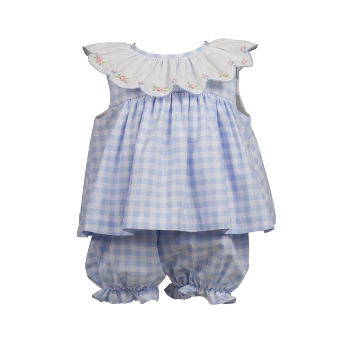 PRE-ORDER Colby Check Bloomer Set