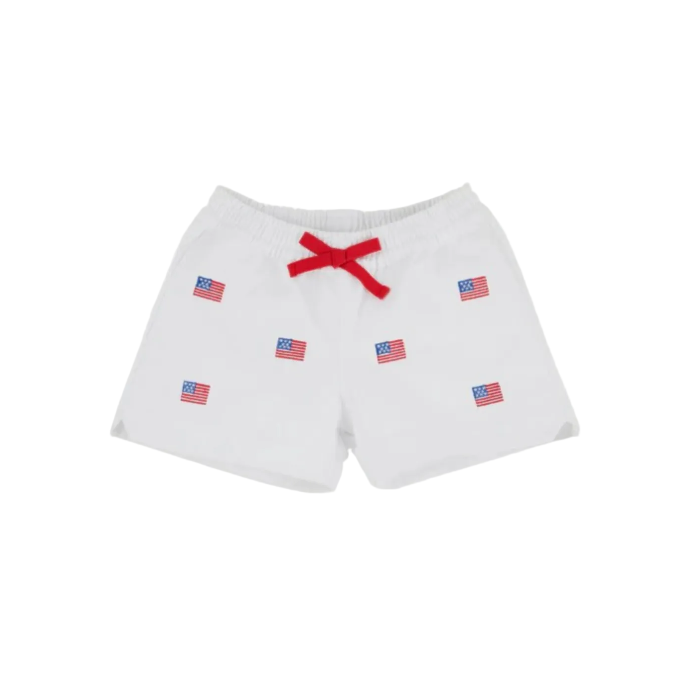 Critter Cheryl Shorts Worth Ave White/American Flags
