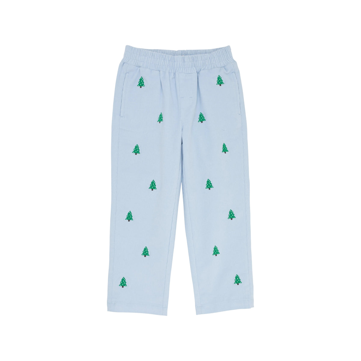 Critter Sheffield Pants Corduroy Buckhead Blue/Christmas Trees
