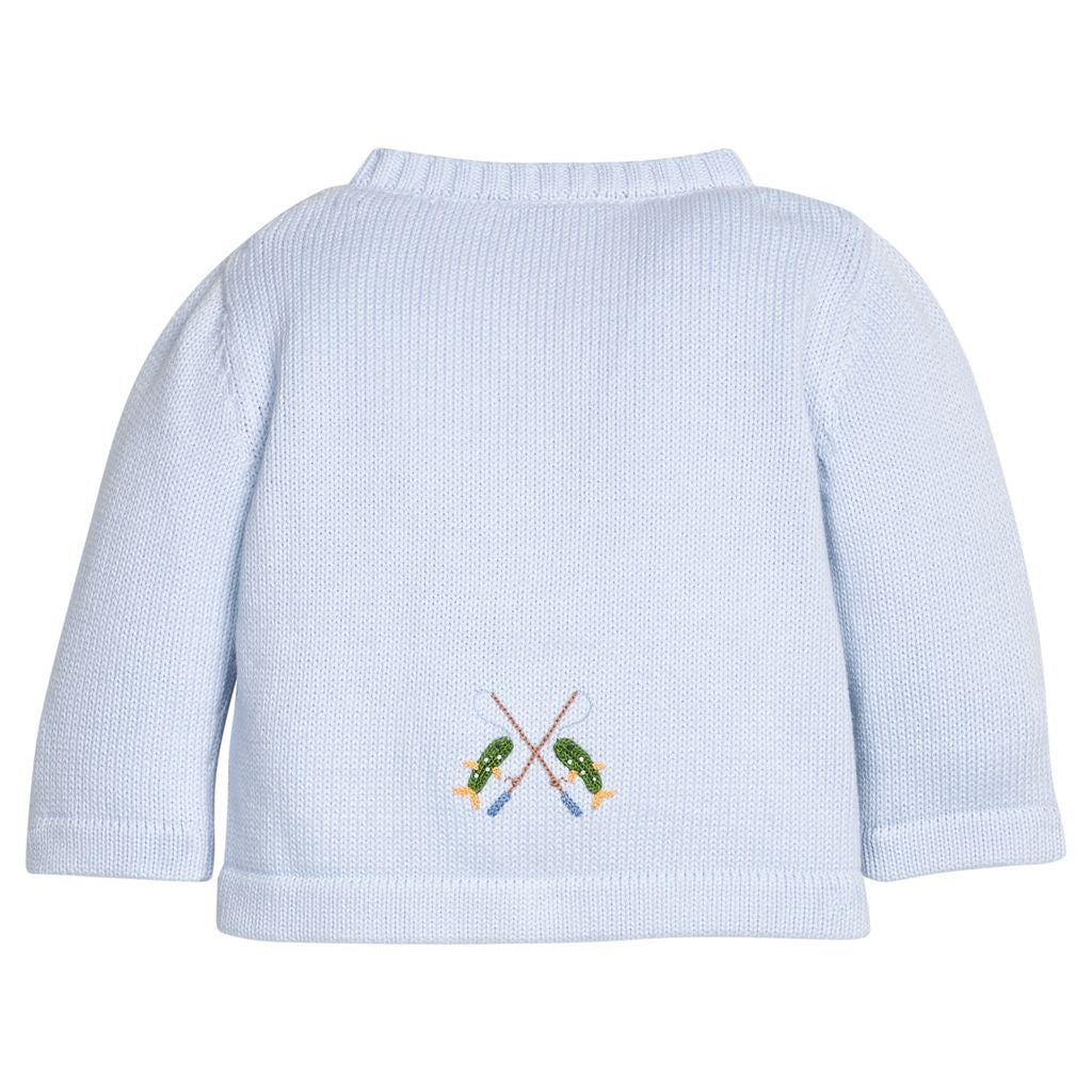 Crochet Cardigan Fishing Rod