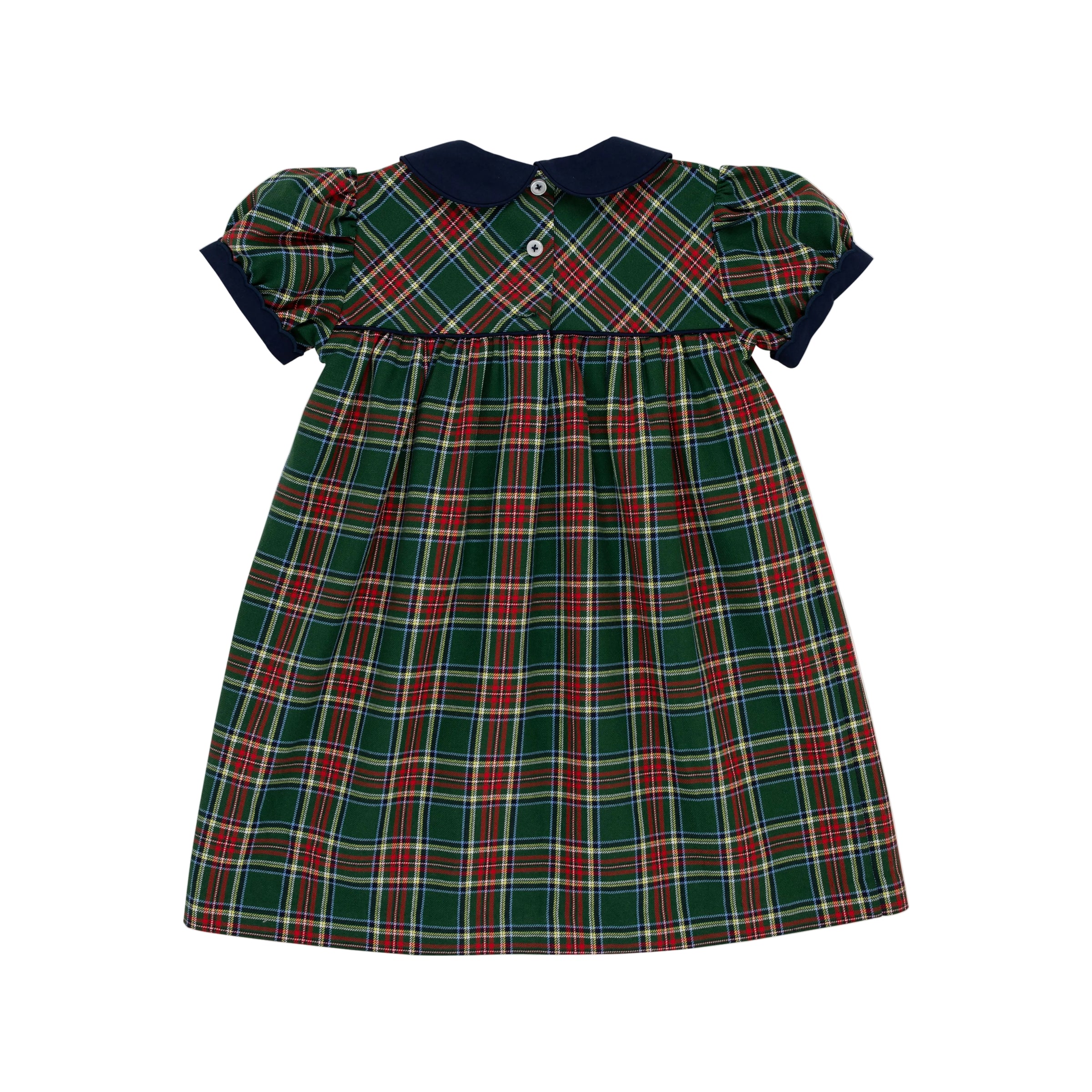 Dale Dress- Twill Pinehill Plaid Nantucket Navy