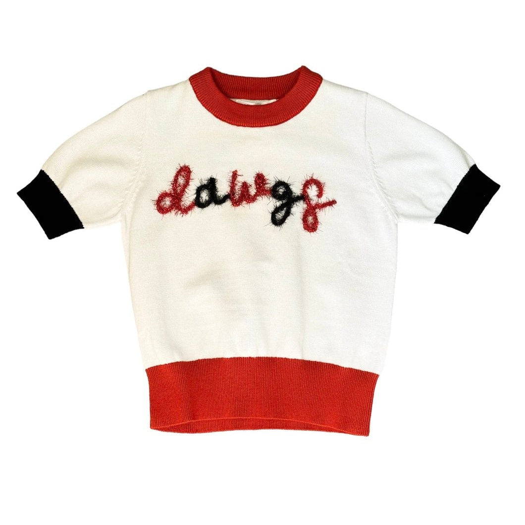 Dawgs Script Tinsel Tee