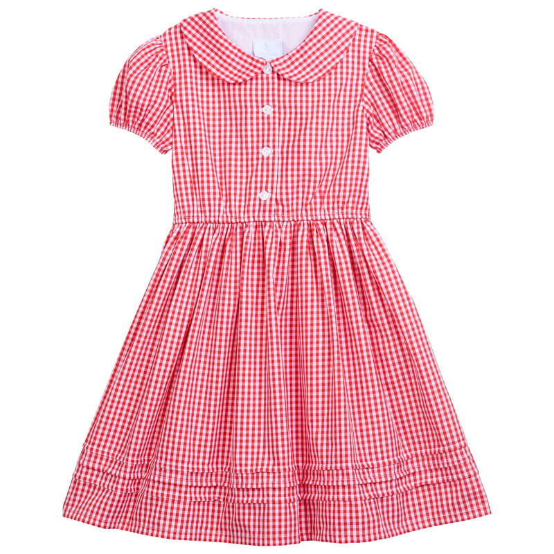 Della Dress - Red Gingham