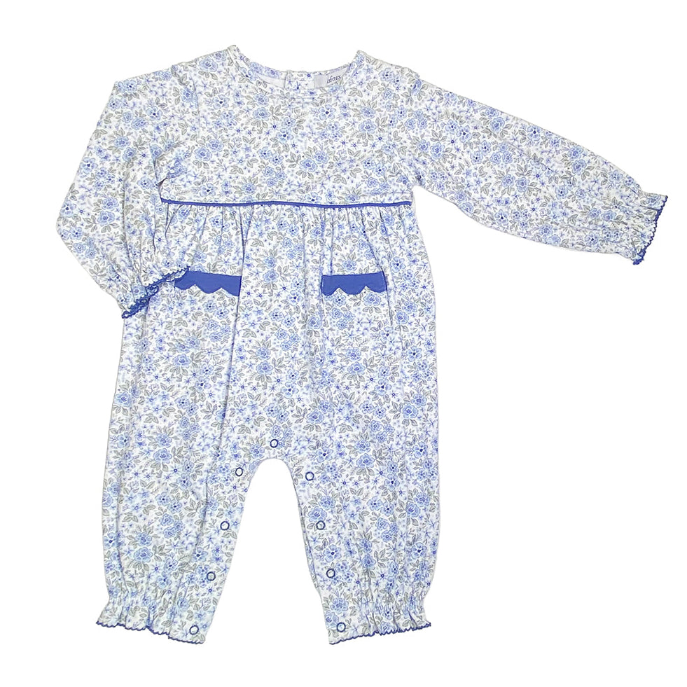 Ditsy Flower Ruffle Romper