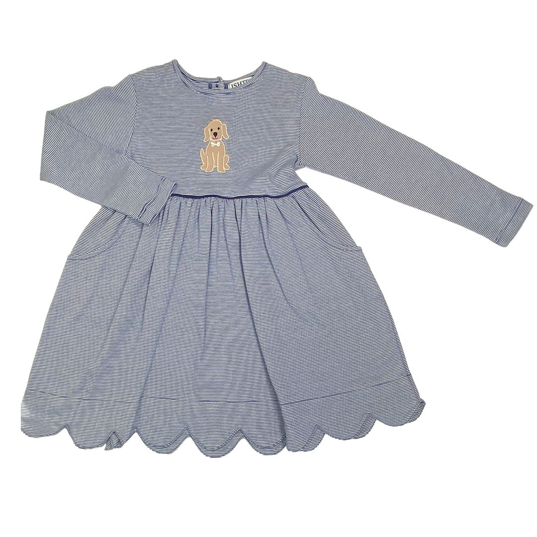 Dog Applique Dress