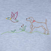 Houston Grey Shirt - Dog w/ Mallard Duck