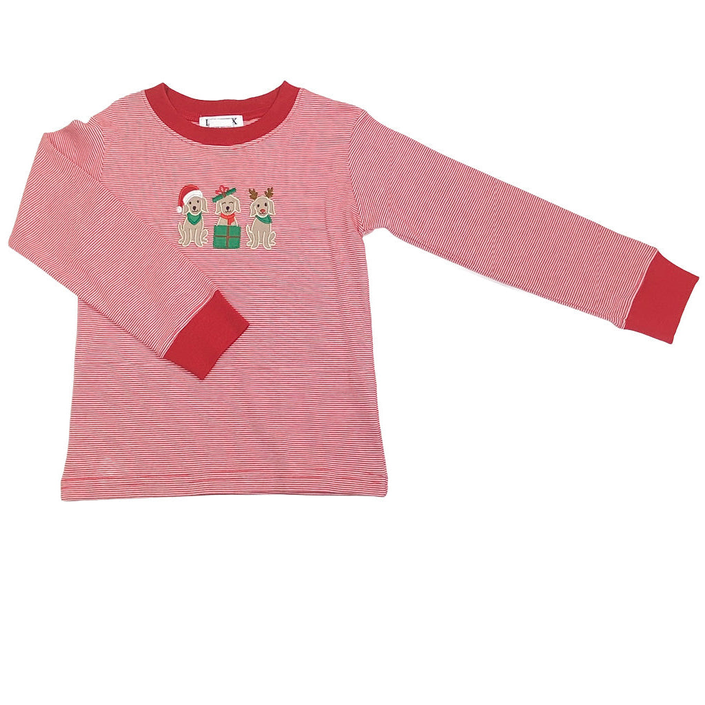 Christmas Dog Trio T-shirt