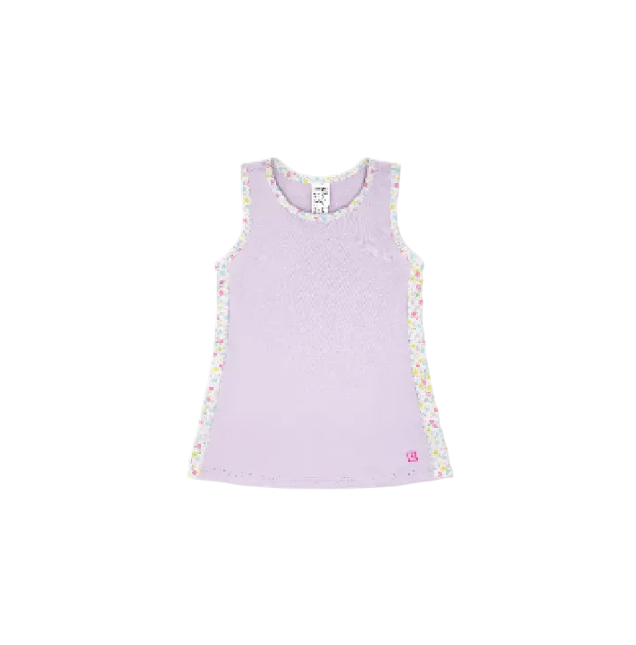 Drew Tank Petal Purple, Sunny Day Floral