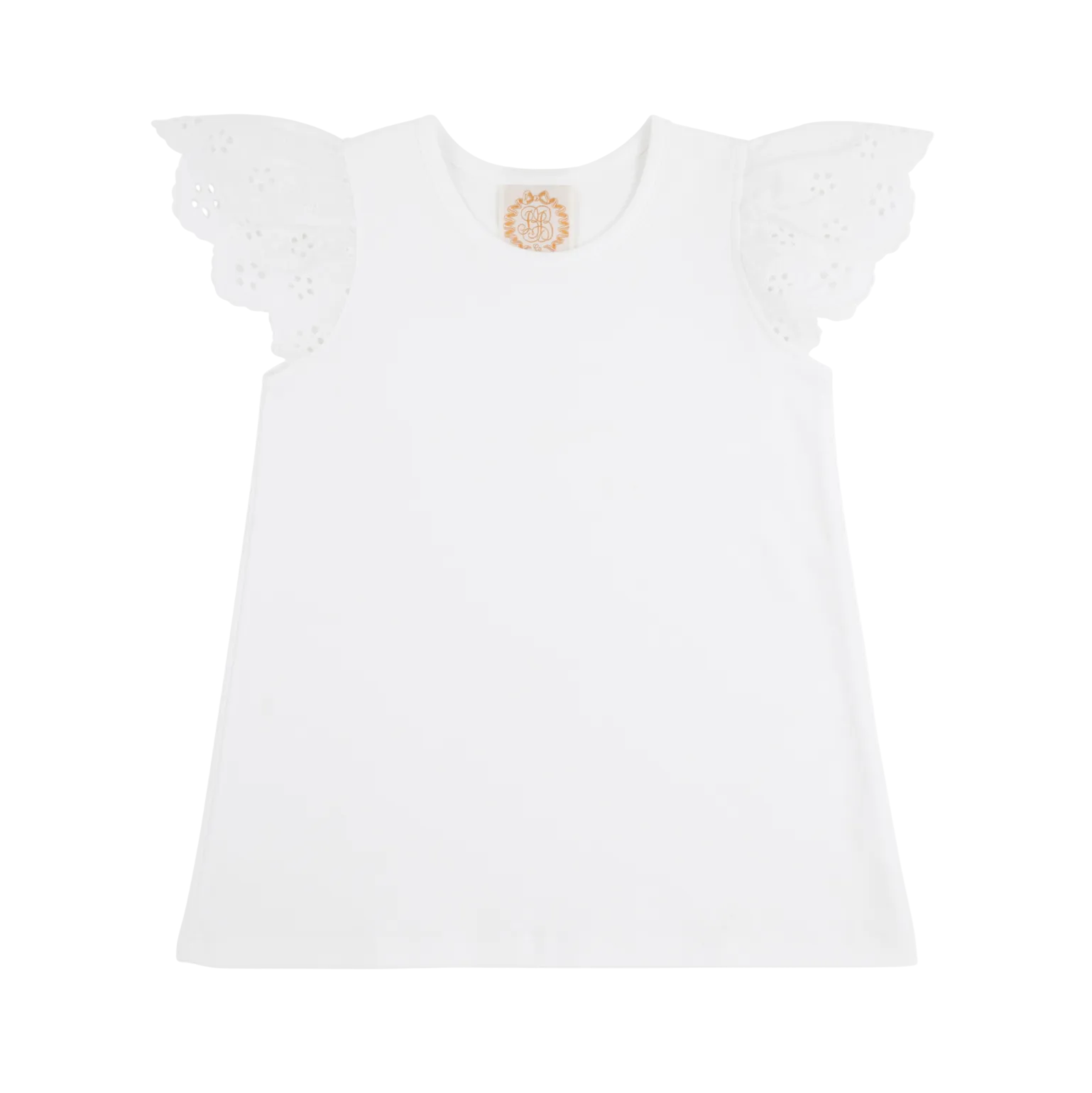 Ellen's Eyelet Top Worth Ave White