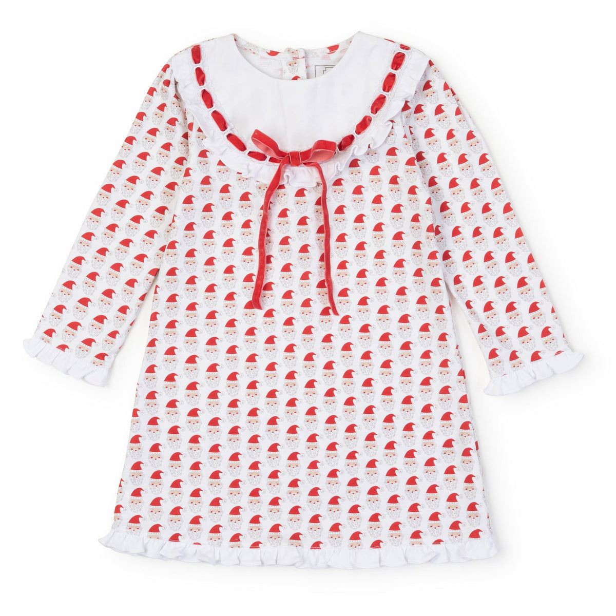 Emersyn Girls' Dress Whimsical Santa