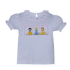 Emma White Blouse - Smocked Princesses