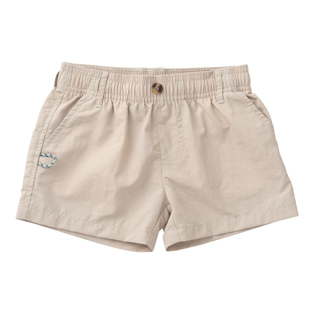 PRE-ORDER Boys' Outrigger Performance Short - Feather Gray