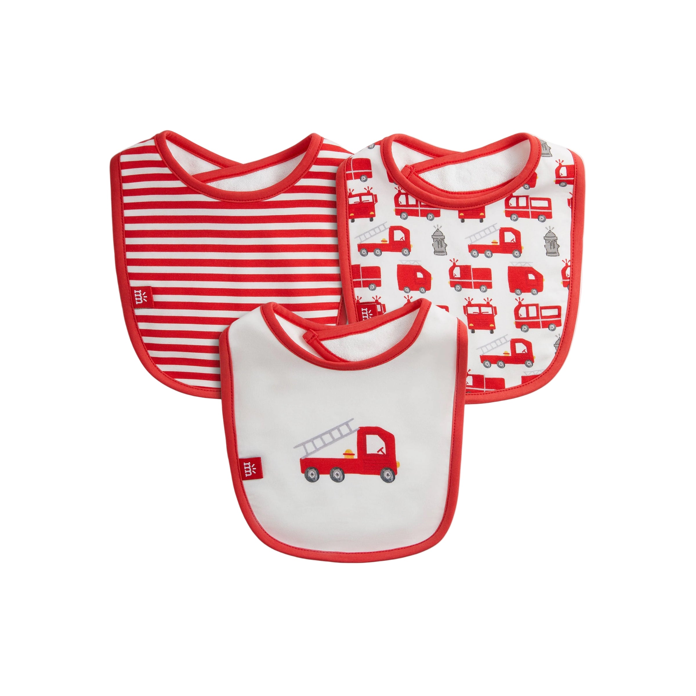 Fired Up Modal Bib 3-Pack