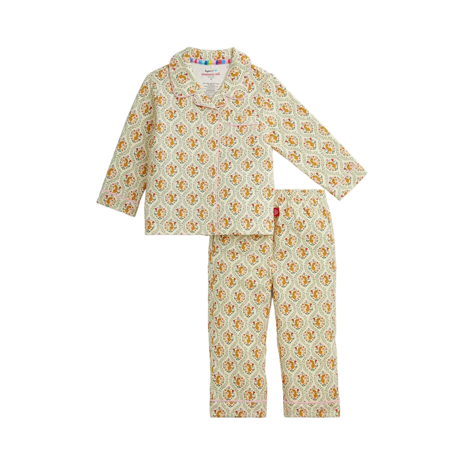 Fleur Sauvage LS Pajamas