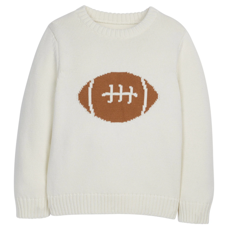 Football Intarsia Sweater