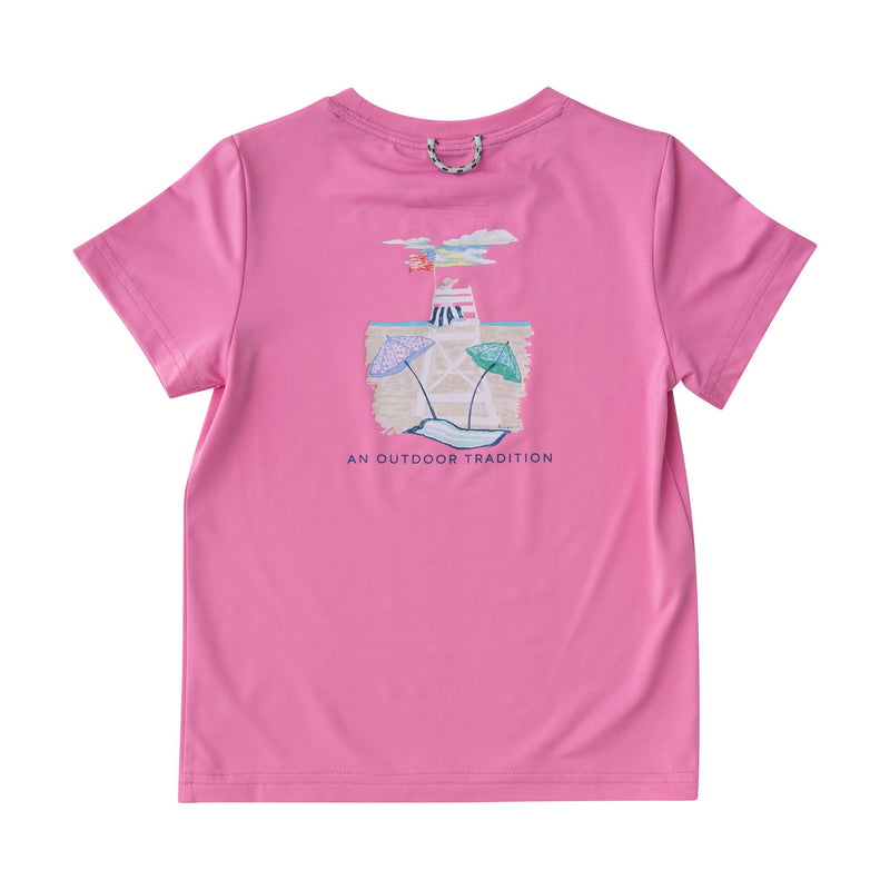 Fuchsia Pink Pro Performance SS Fishing T-Shirt