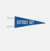 Birthday Boy Picture Pennant