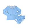 Sun & Sand Rash Guard Set - Butterfly