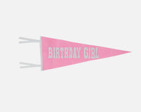 Birthday Girl Picture Pennant