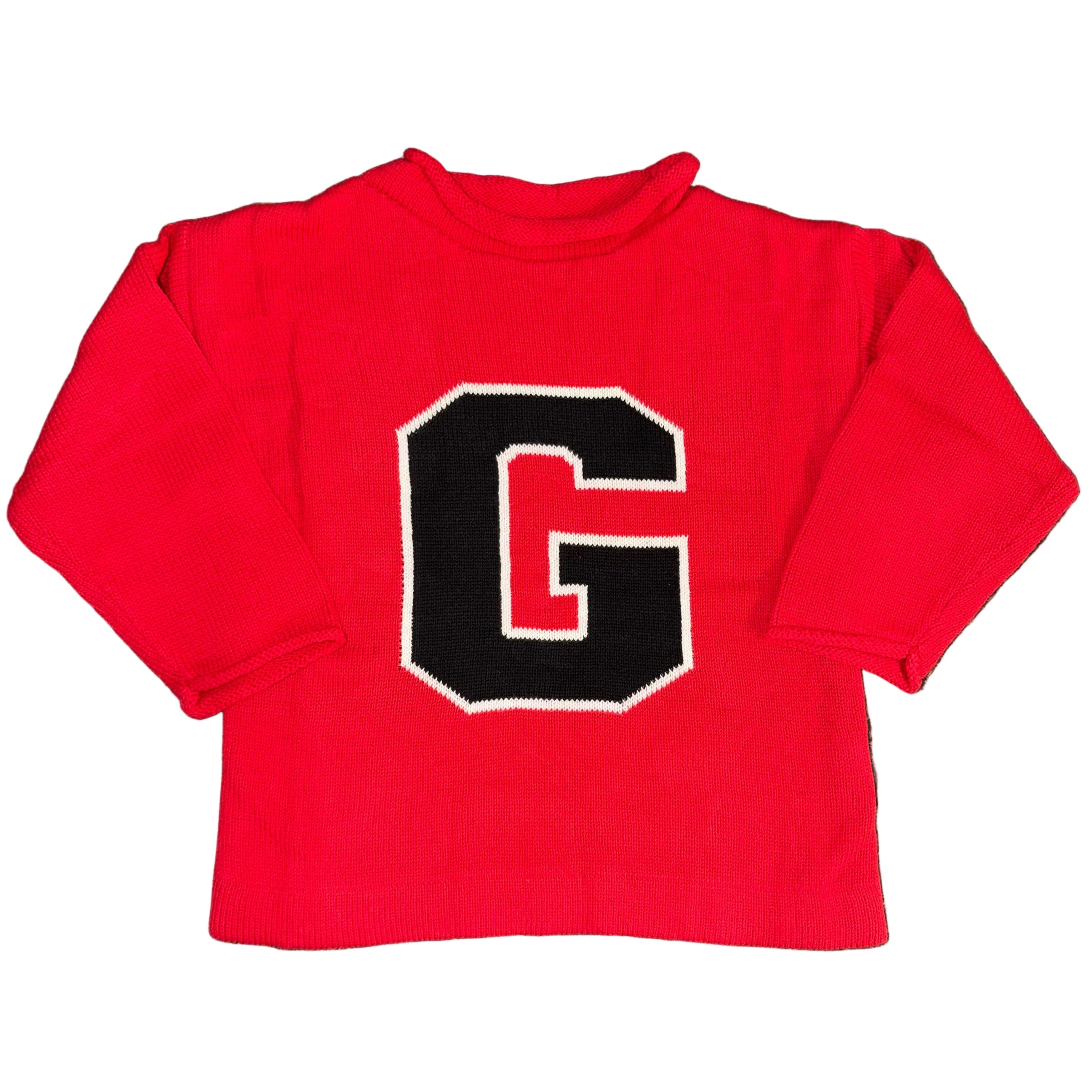 G Intarsia Rollneck Sweater