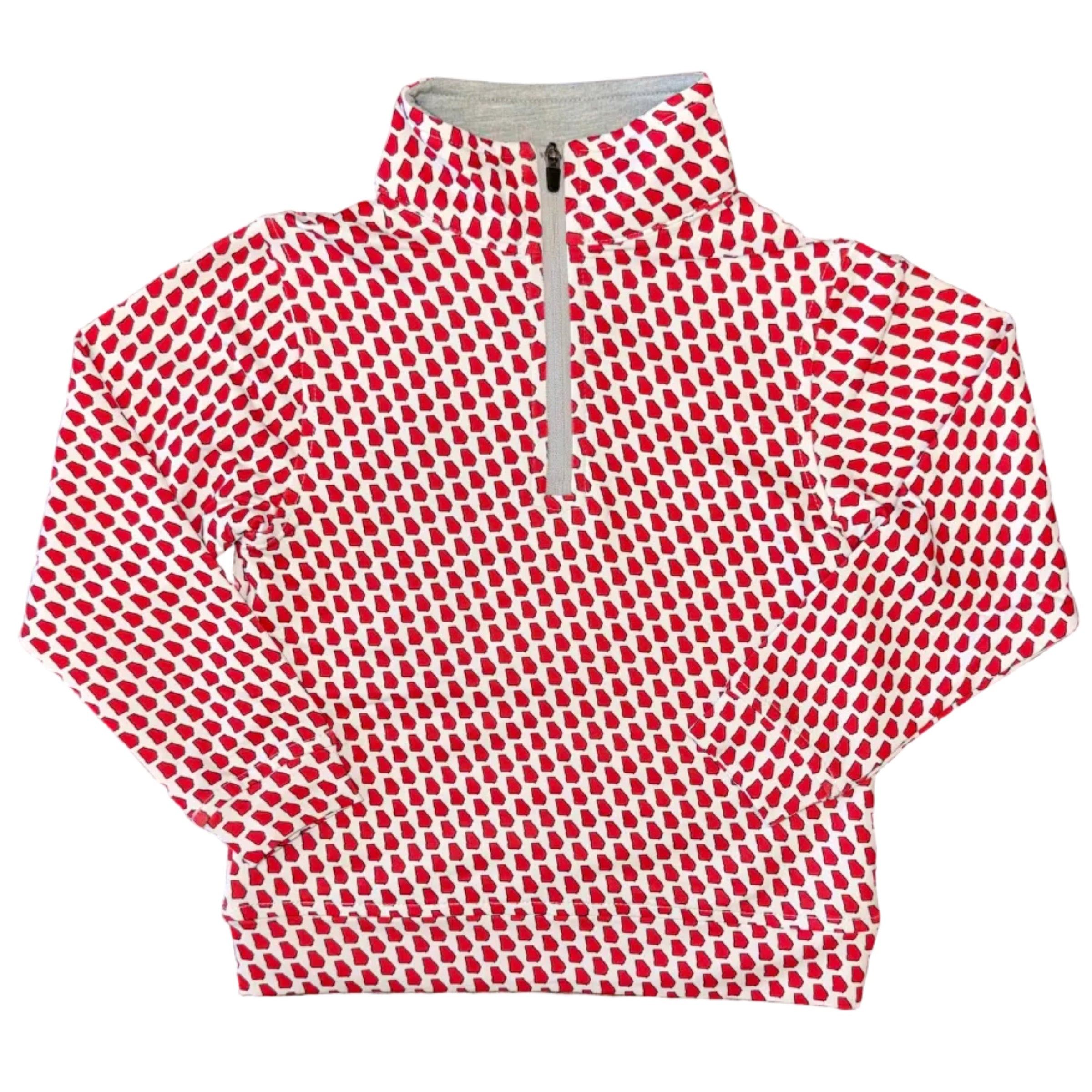 Georgia Outline 1/4 Zip Pullover