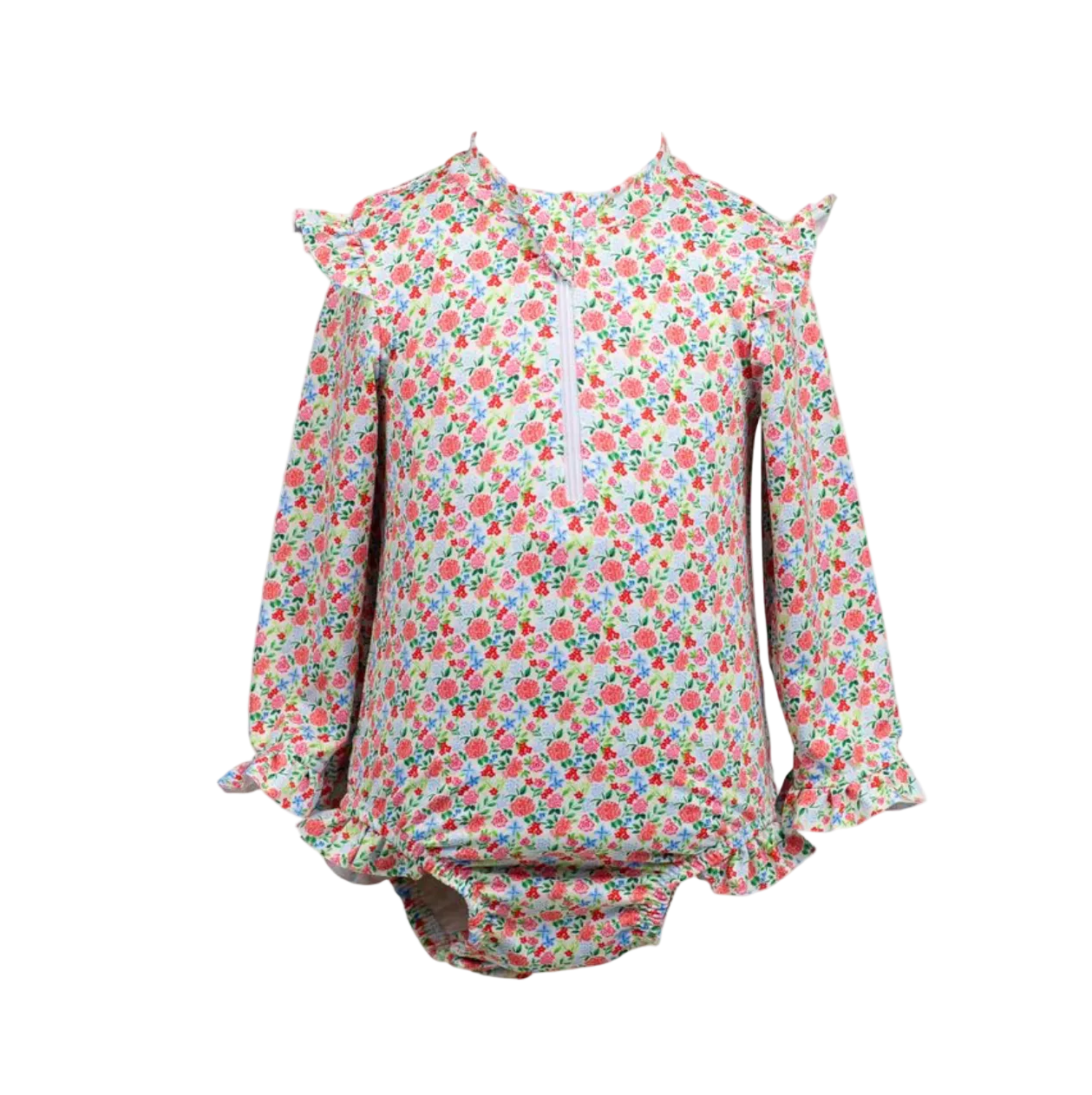 PRE-ORDER Geranium Girl Rash Guard- One piece