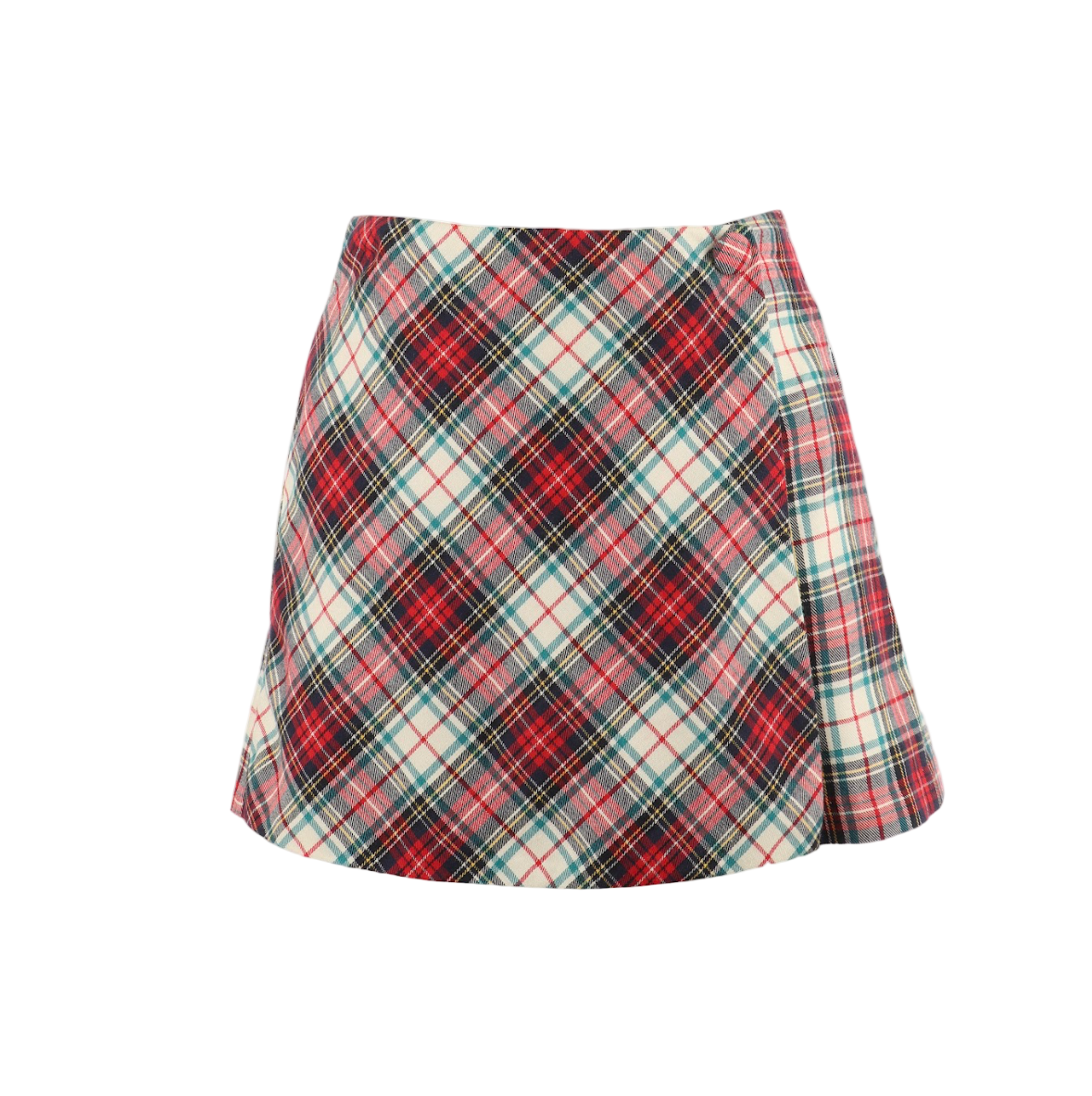 Gingerbread Plaid Avery Skort