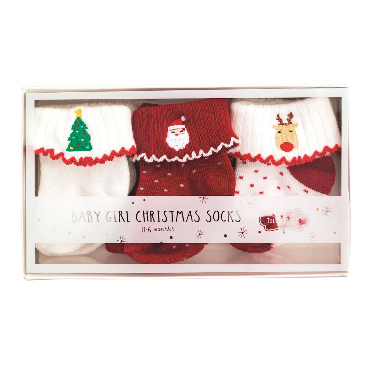 Girl Christmas Sock Box Set