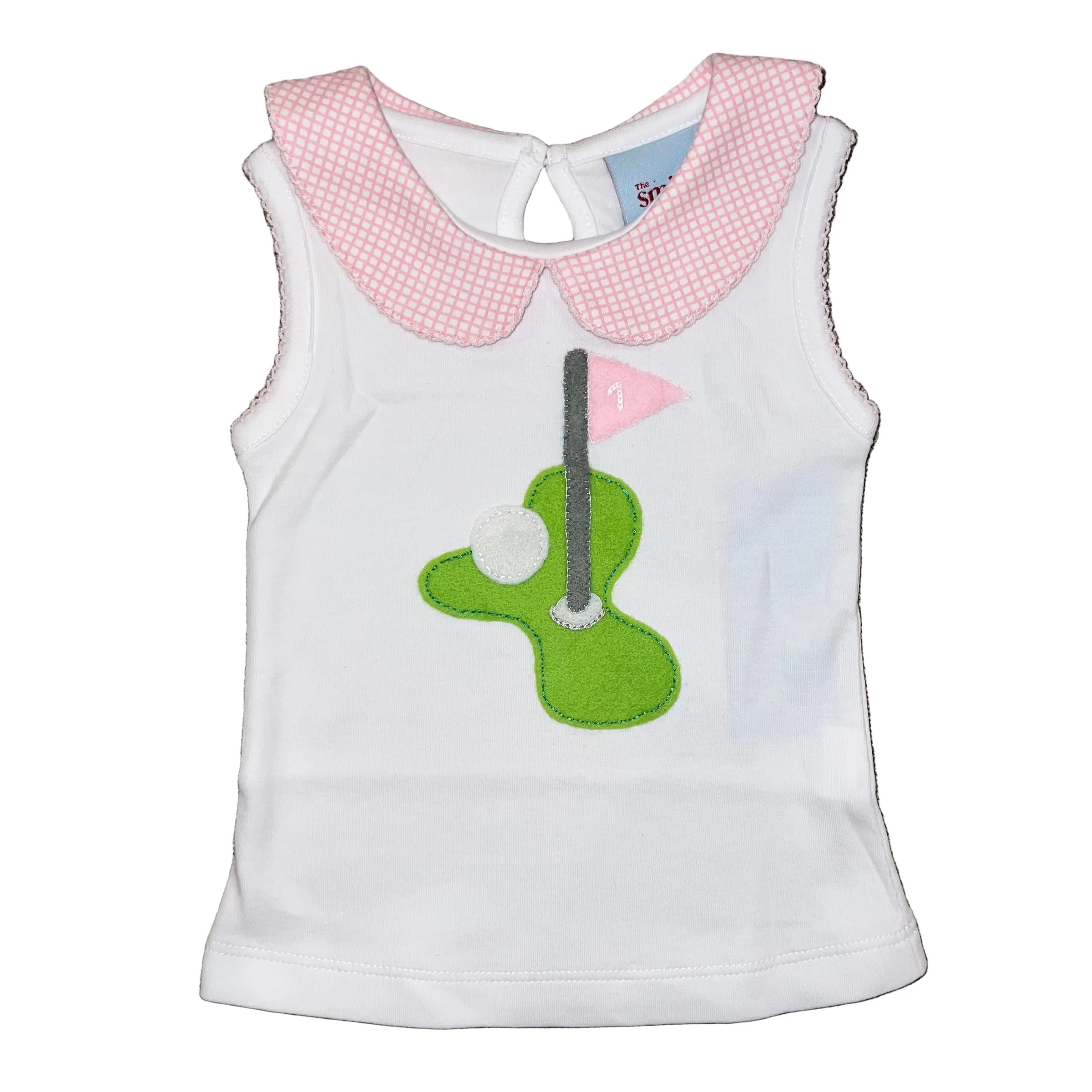 Golf Course Applique Peter Pan Shirt