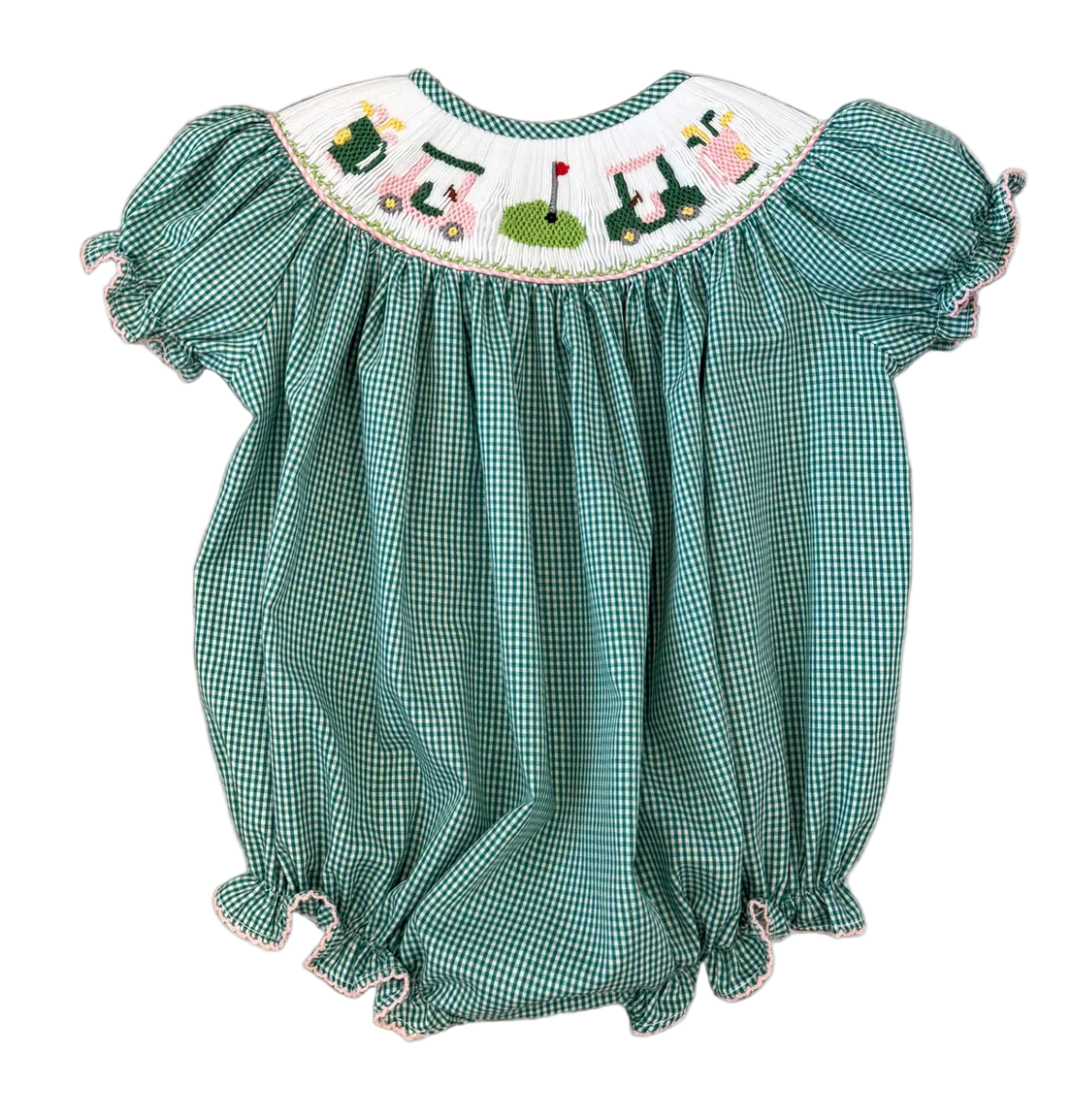 Golf Smocked Bishop Bubble