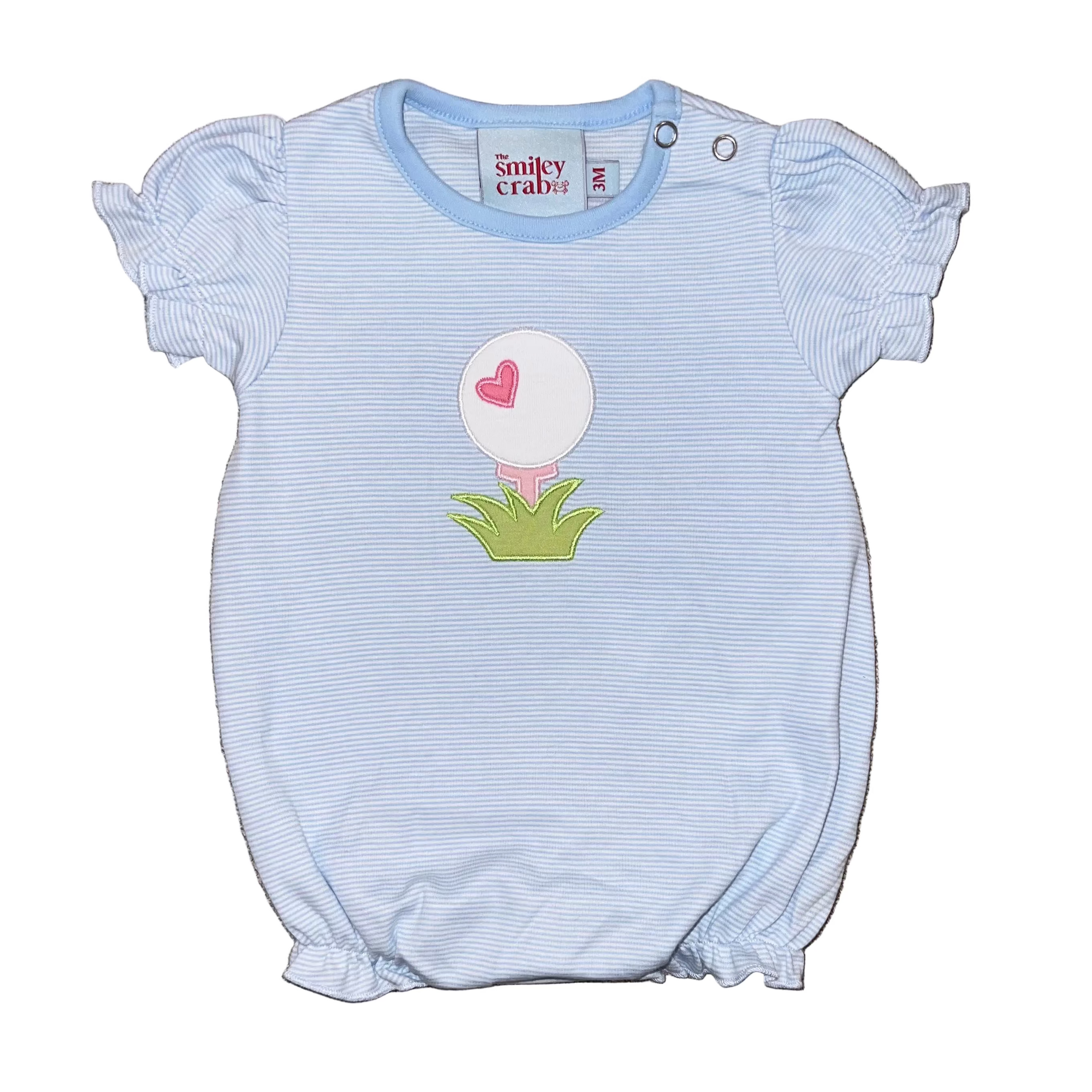 Golf Tee Ruffle Bubble