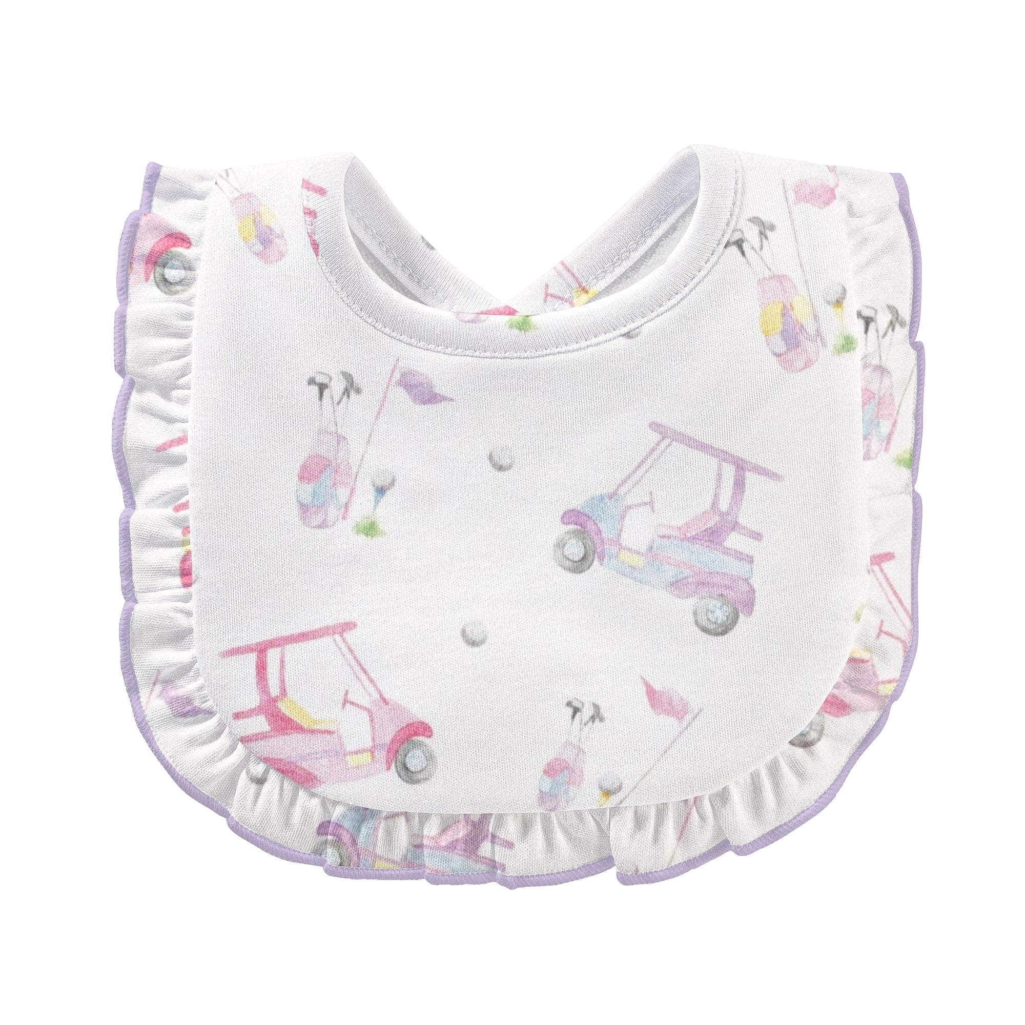 Golfing Grace Bib with Ruffle