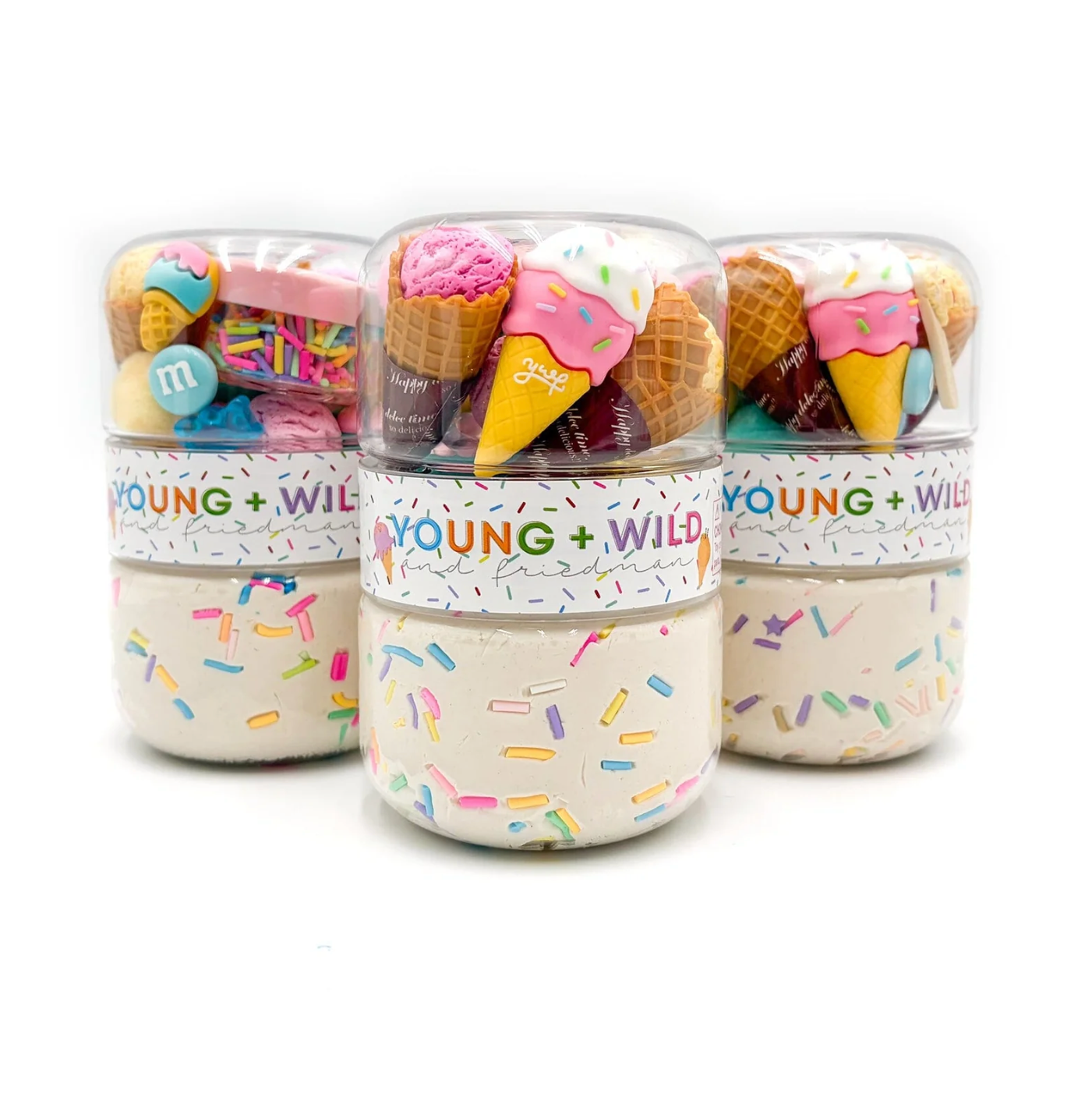 Grab & Go Dough Jar - Ice Cream